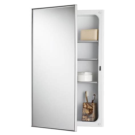 recessed stainless steel medicine cabinet 26 x 32|full wall recessed medicine cabinet.